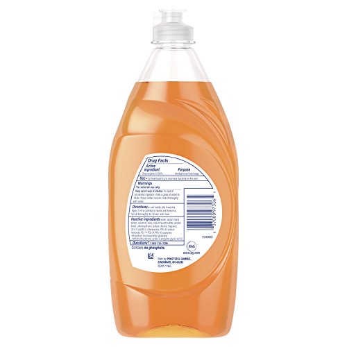 Image of Dawn Ultra Antibacterial Hand Soap, Dishwashing Liquid Dish Soap Orange 19.4 oz (Packaging may vary)