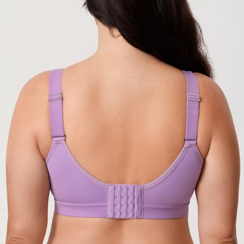 Image of AISILIN Women's Plus Size Unlined Wireless Bra | Soft Smooth Fabric, Unlined, Added Sling, U Back, Full Coverage, Comfort Support, For daily wear, sleep