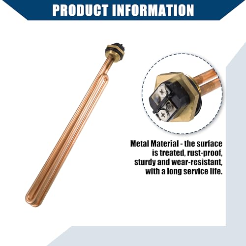 Image of RV Electric Water Heater for EcoSmart Electric Tankless Water Heater /IDurable Metal / 1Pcs Copper Tone