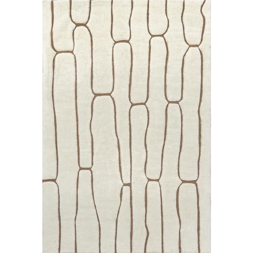Tapete decorativo Rugs USA Nazco Cream 6x9 miniatura 2