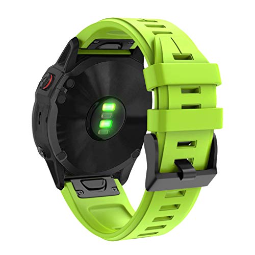Shan-S 26mm Band for Garmin Fenix 6X/Fenix 6XPro,New Lightweight Sport Soft Silicone Waterproof