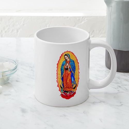 Taza Mega CafePress Virgen de Guadalupe 20 oz Cerámica miniatura 3