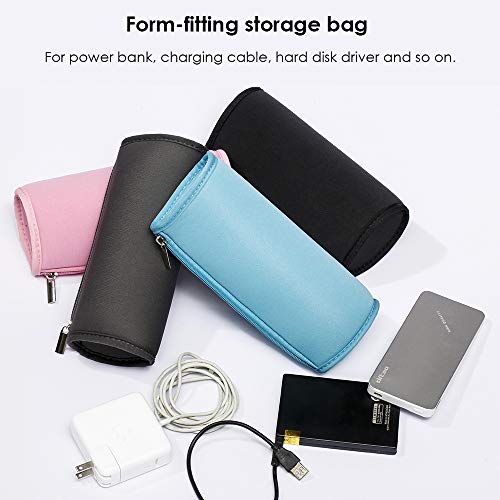 Festnight B2018 Laptop Power Bag para Banco de Potência Adaptador HDD Disco Rígido Cabo de Rato Saco