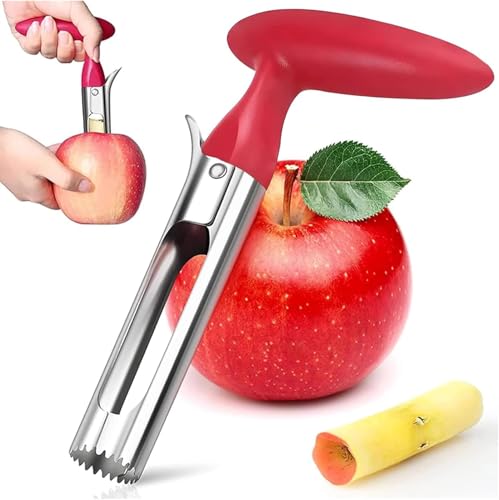 Reviews de Cortador de manzanas disponible en línea para comprar. 43 LBYHZS Descorazonador de Manzana y Removedor de Semillas,Herramienta para Manzanas para Cortar Fruta con Semillas,Utensilio de Cocina para Eliminar Núcleo de Fruta Acero...