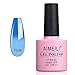 AIMEILI Soak Off UV LED Temperature Color Changing Chameleon Gel Nail Polish - Moody Blues (TC26) 10ml