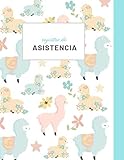 sistema de control de asistencia de personal excel  registro de asistencia: Lista de asistencia para 36 personas 120 páginas I