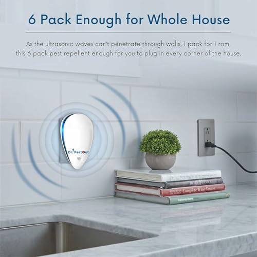 Image of 2025 Ultrasonic Electric Pest Repellent Machine to Repel Lizard,Rat,Cockroach,Mosquito,Home Pest &Rodent Repelling Aid for Reject Ants for Reject Insect Mosquito Killer Machine (PacKkkkk OffF-002)