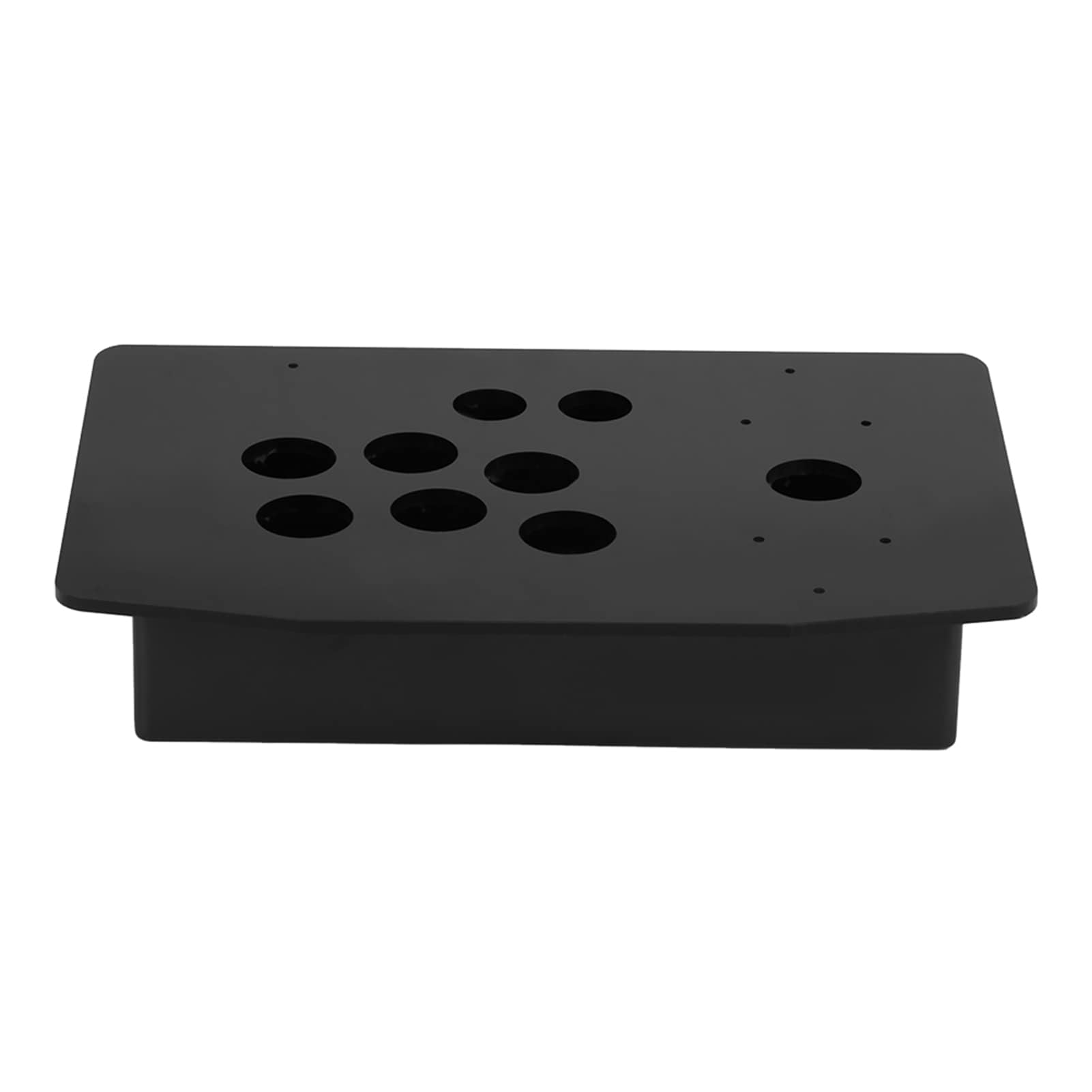 Panel de acrílico Inclinado y Joystick Caso de Repuesto Negro para Juego de