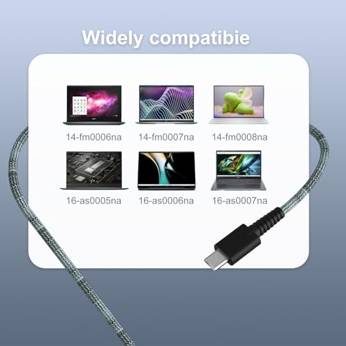 Image of 65W USB C Laptop Charger for HP Omnibook X Flip 14 16 17