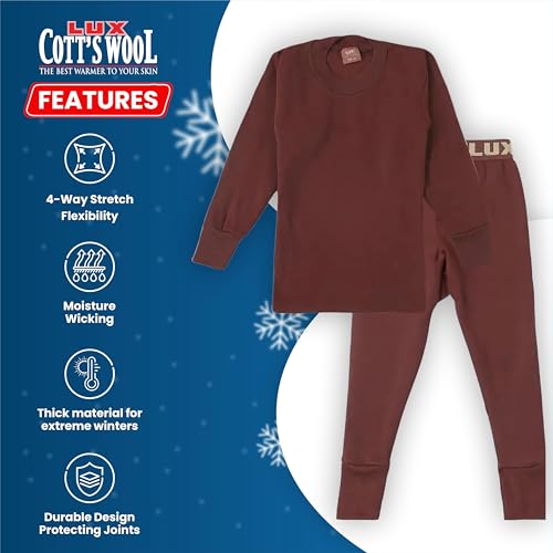Image of Lux Cott's Wool Kids Cotton Thermal Set
