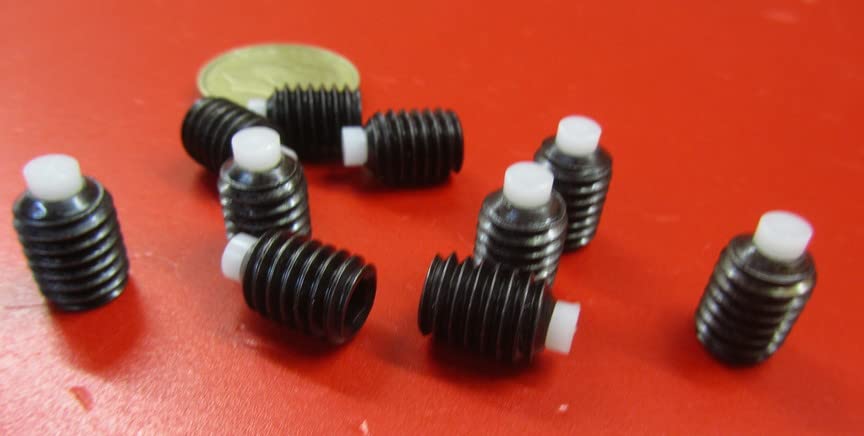 Black Oxide Steel Nylon Tip Set Screw 3/8
