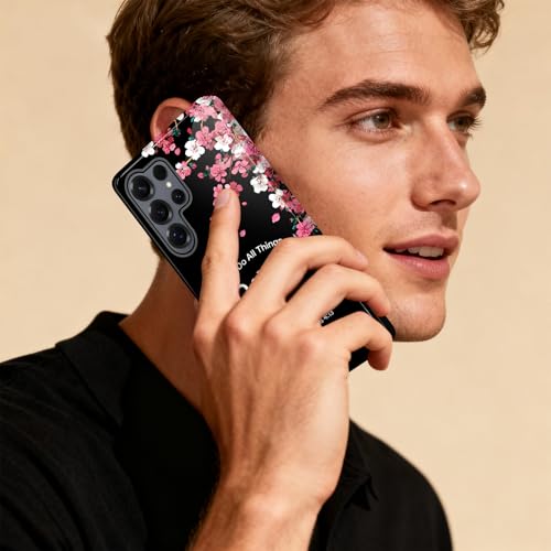 CICPLKSE for Samsung Galaxy S26 Ultra Case, Shockproof Dual Layer Soft TPU + Hard PC Protective Cover, Raised Camera & Screen, Glossy Slim Grip for Women Girls,Floral Christian Quote - image 5