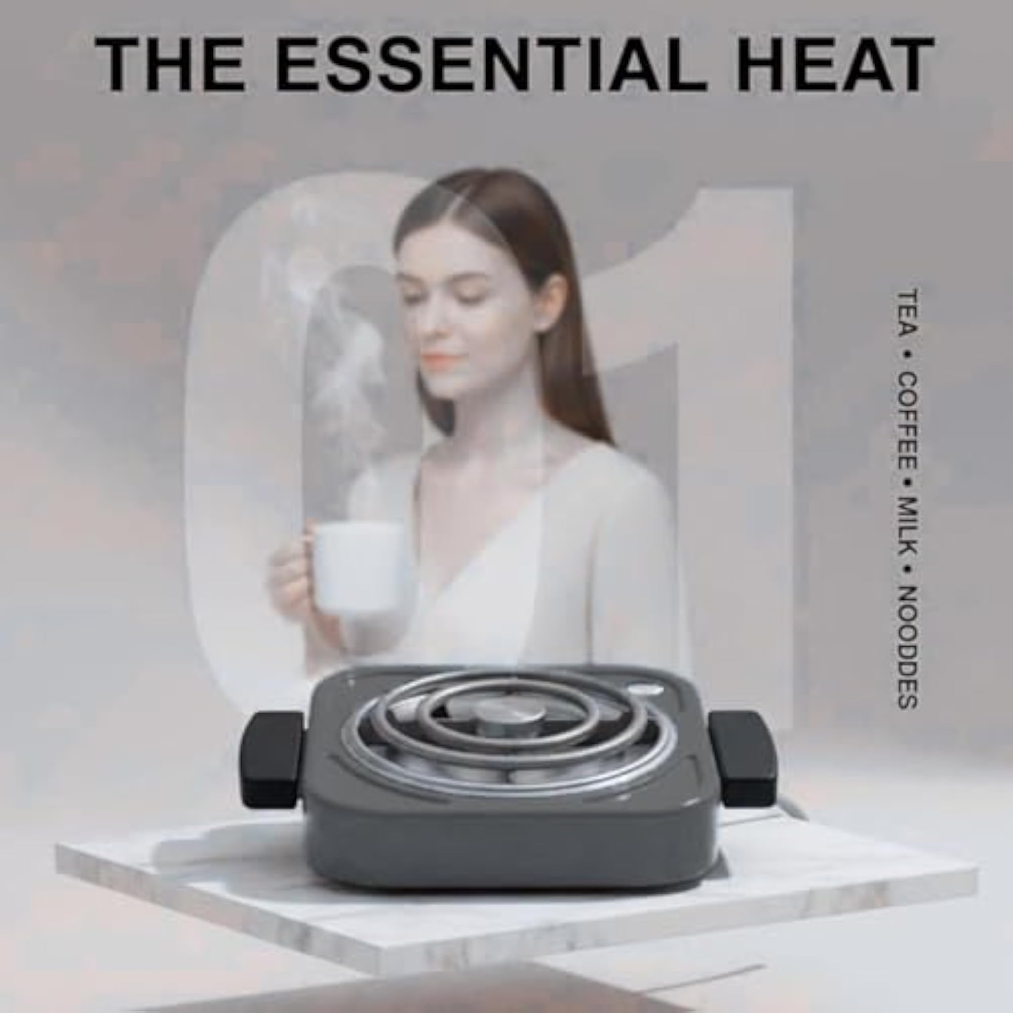 500W Portable Electric Hot Plate Single Burner