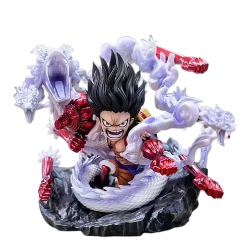 Image of Tinion One Piece Gear 4 Luffy Action Figure - Miniature Toy, 15cm Special Edition PVC Collectible for Car, Desk, Cake, Ideal Anime Gift for Collectors