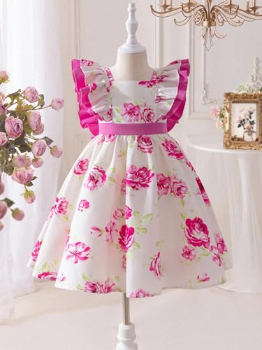 Image of Tagas Girls Dress | Premium Jimmy Choo Fabric Look | Light Sky Blue Layered Frock with Bow | Birthday, Wedding & Festive Dress for Kids (Ages 1 9 Years)| Knee Length
