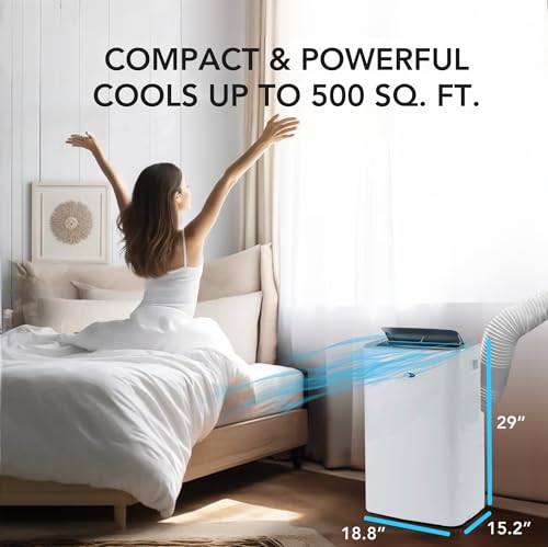Image of Whynter Portable Air Conditioner 13,500 BTU Smart Wi-Fi 500 SqFt ARC-1050XP