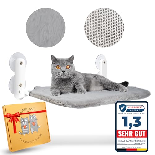 Wandmontierte Katzenhängematte – Bis 15 Kg Belastbar, Schwarz, Für Gipskarton & Beton