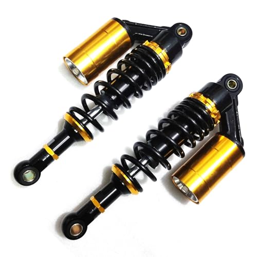 交換用ショック 7mmスプリングユニバーサル320mmオートバイリアショックアブソーバーリアショックサスペンション に適合するスズキ に適合するカワサキ スクーター(300mm)