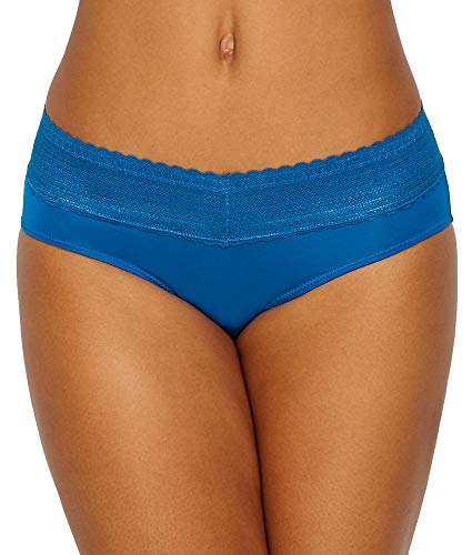 Image of Warner's womens No Pinching No Problems Dig-free Comfort Waist With Lace Cotton Hi-cut Rt2091p