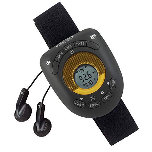 Jensen® Digital AM/FM Stereo Armband Radio with Clock