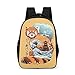 Produktbild DAMKELLY Store Mode Ukiyo Roter Panda Kinderrucksack Reißverschluss - Reißverschlusstasche für Schule Bright Gray OneSize