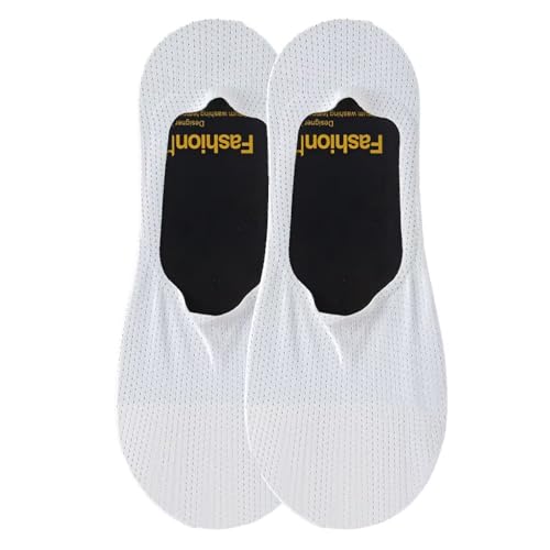 Men's Boat Socks Summer Thin Non Slip Shallow Invisible Socks Large Size 1 Pair