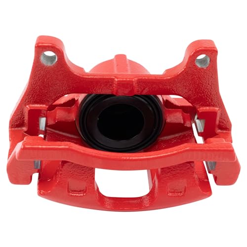 Image of TRQ Performance Front and Rear Brake Caliper Set Coated Brackets Compatible with 2009-2013 Dodge Journey