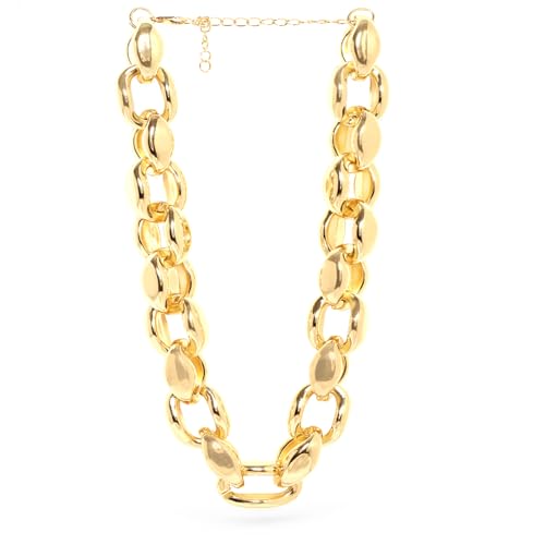 Image of Rubans Demi Fine Stainless Steel Necklace Chain Link Gift for Women & Girls