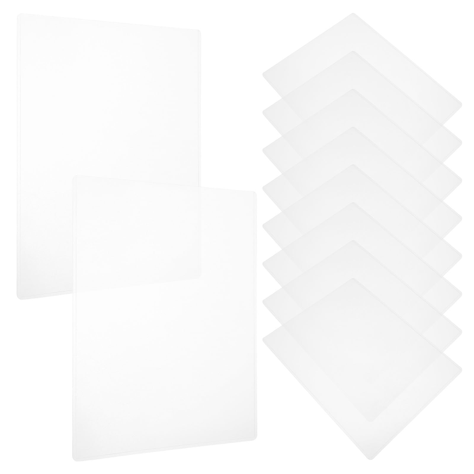 30 Pezzi Custodia Rigida Trasparente A4 in Plastica