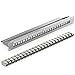 Produktbild deleyCON 24 Port Patchpanel Set Patchfeld Modular 1 HE 19" Zoll Rackeinbau + 24x RJ45 Keystone Module CAT6a Kompatibel mit CAT5 CAT6 CAT7 LAN Netzwerkkabel Verlegekabel Grau