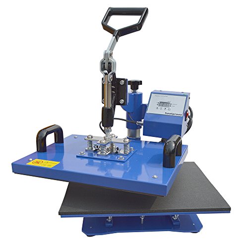 Máquina de prensa térmica 5 en 1 12x15 pulg azul miniatura 3