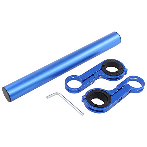 image for XtremeAmazing Bicycle Handlebar Extender Aluminum Alloy Bike Double Cl