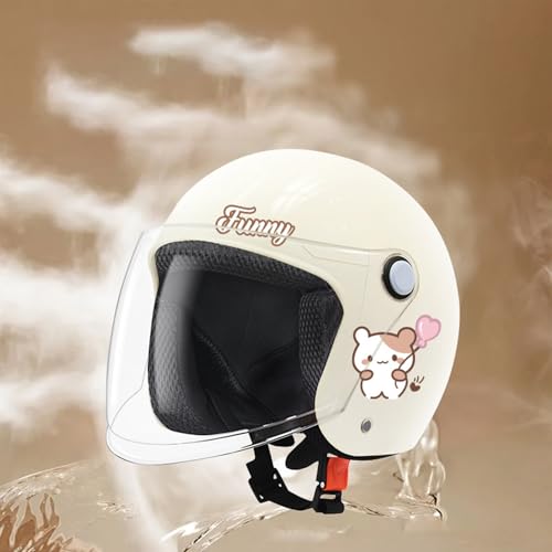 Casco eléctrico para scooter resistente al viento con confort 6