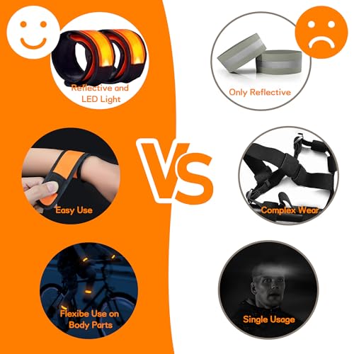 6 Stück LED Armbänder, LED Leuchtarmbänder, grüne LED Armbänder, Kinder grün - Bild 34 von 43