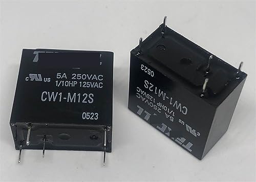 Relais 5 broches CW1-M12S commutation 12V 5A stable et sécurisée