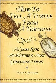 How to Tell A Turtle From A Tortoise: A Close L... 0760790027 Book Cover