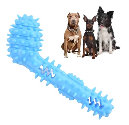 Culinavog Giochi Indistruttibili per Cani, 13,5 cm (5,31 Pollici), Giocattolo Resistente per cani, Ideale per il Divertimento e la Pulizia Dentale, per Cani di Piccola, Media e Grande Taglia - Blu