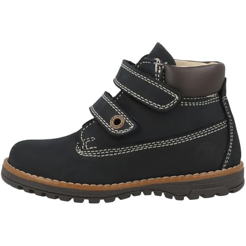 Primigi Play Kids Navy Boot Leather Antishock Heel Ergonomic Fit Breathable Insole4