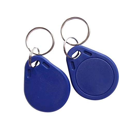 YARONGTECH RF 4K RFID Key Fob 13.56 Blue Color (Pack of 10)