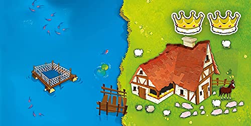 Image of Tickles Kingdomino Strategy & War Board Game for Family Kids Adults (Age: 8+ || Number of Players : 2-4)