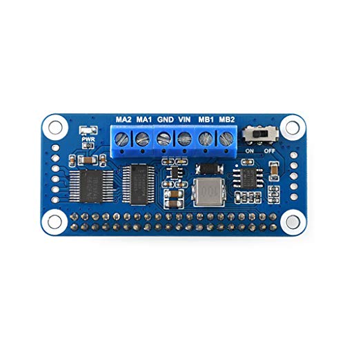 Motor Driver HAT for Raspberry Pi Series Boards Onboard PCA9685 TB6612FNG I2C Interface Drive Two DC Motors 5V 3A