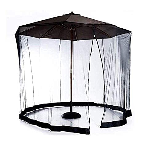 Moustiquaire de belvédère en polyester contre les insectes pour parasol de camping