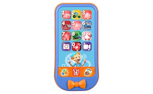 Image of Blippi Toy Phone for Toddler with Preschool Learning Games, Blippi Toys | Explore Numbers and Counting