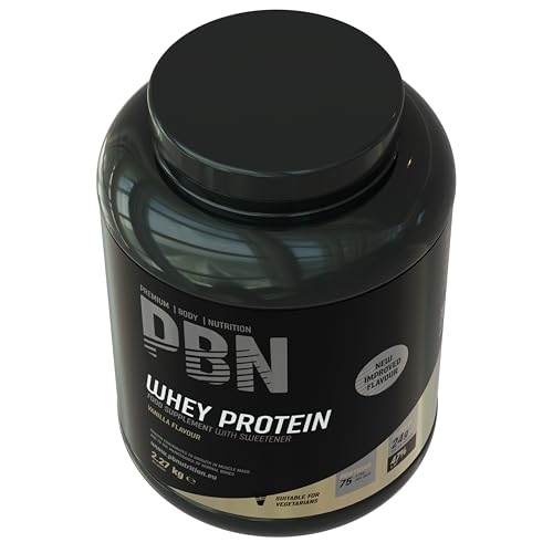 Premium Body Nutrition Whey Protein 2.27kg Vanilla, New Improved Flavour - Image 3