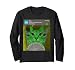 Ring There is Motion at Your Front Door Alien Cat Meme Long Sleeve T-Shirt