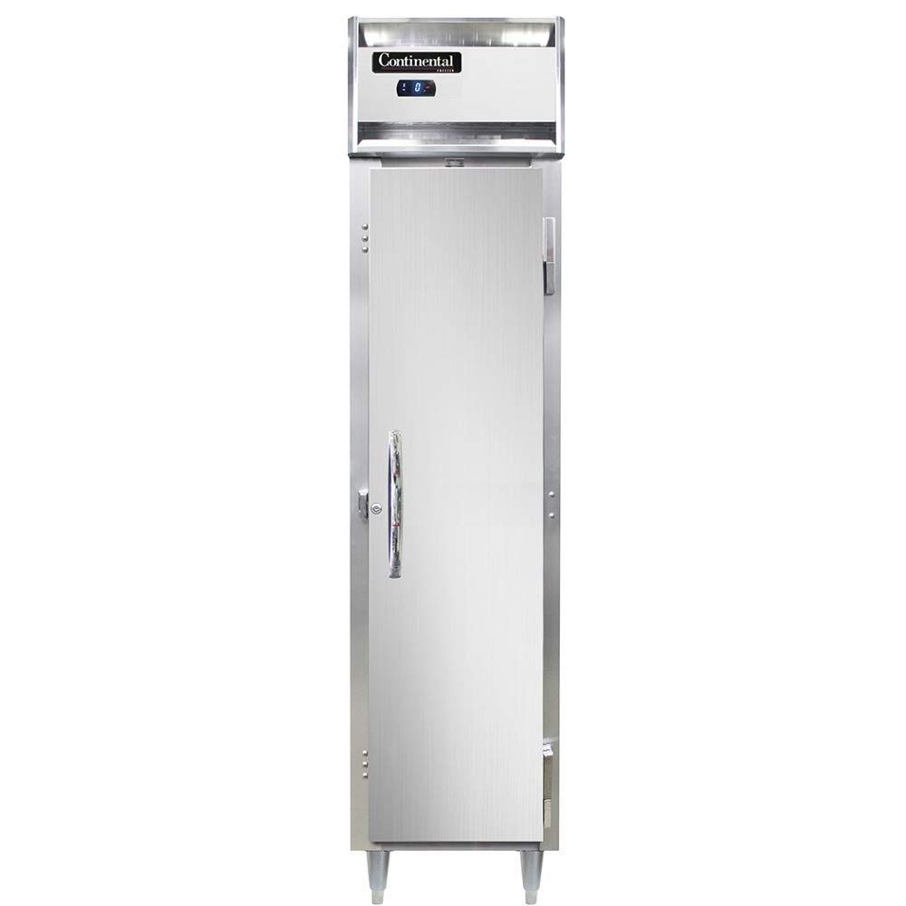 DL1FSE-SS Designer Slim Line Single Section Reach In Freezer by Continental Refrigerator – Commercial Grade