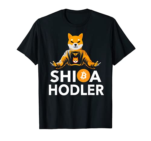 $SHIB Shiba Coin Shirt, Cryptocurrency Shiba Inu Hodler Maglietta