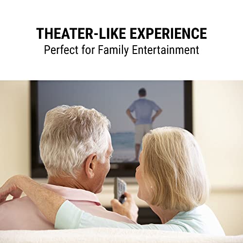 Zvox Dialogue Clarifying Sound Bar With Patented Hearing Technology - Low-Profile, Twelve Levels Of Voice Boost - Home Theater Audio Tv Speakers Soundbar With Accuvoice thumb #5
