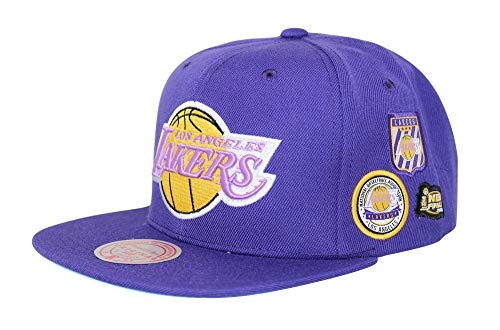 Mitchell & Ness Blue Under Finals Snapback HWC LA Lakers miniatura 1