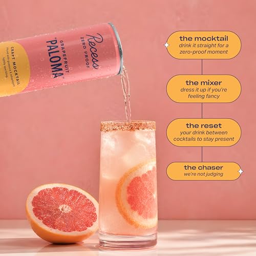 Image of Recess Zero Proof Grapefruit Paloma Mocktail, 12 Pack